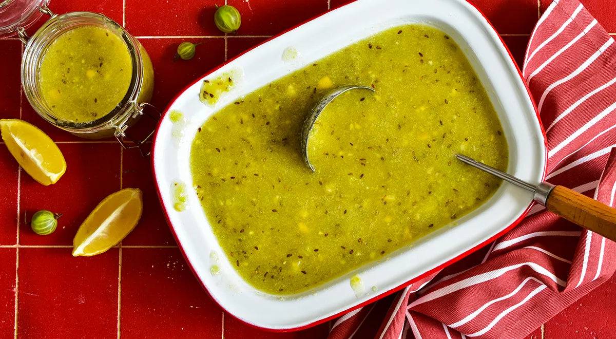 Gooseberry and Lemon No-Cook Jam for Winter - Walfosbrand.com