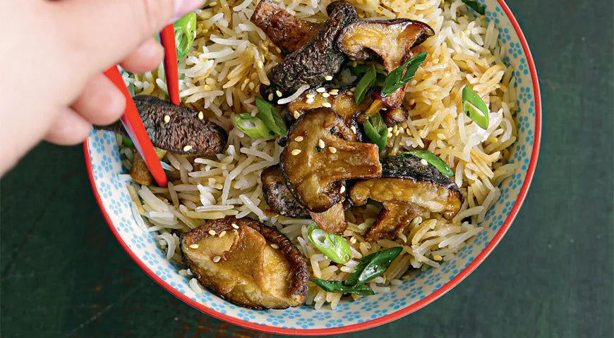 Crispy Shiitake with Sesame Seeds - Walfosbrand.com