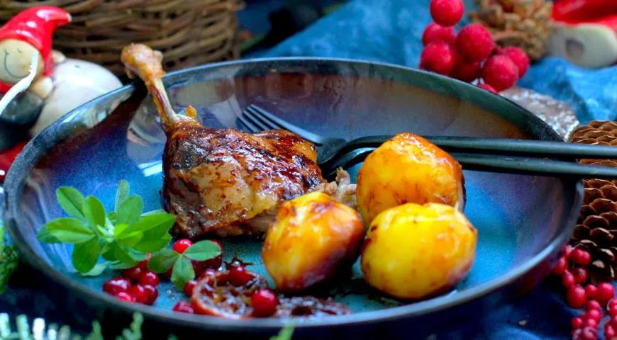 Duck in Citrus Caramel with Clementines and Cointreau - Walfosbrand.com