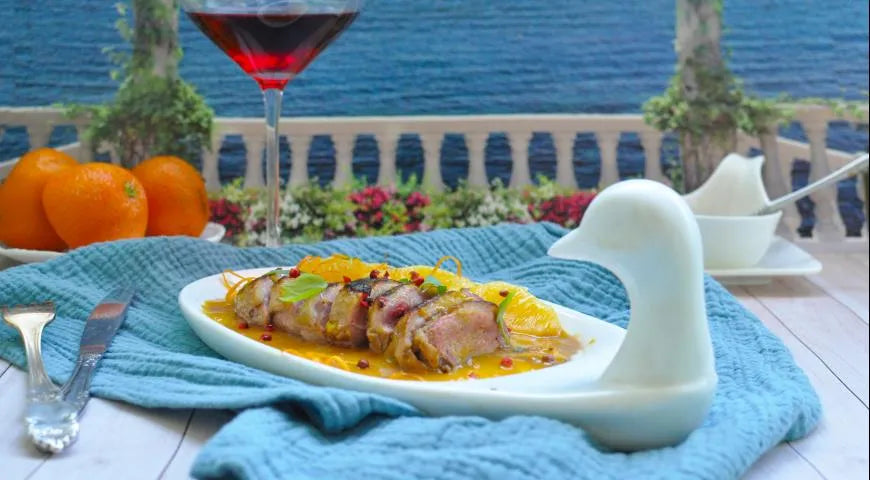 Duck Breast in Orange-Ginger Sauce - Walfosbrand.com