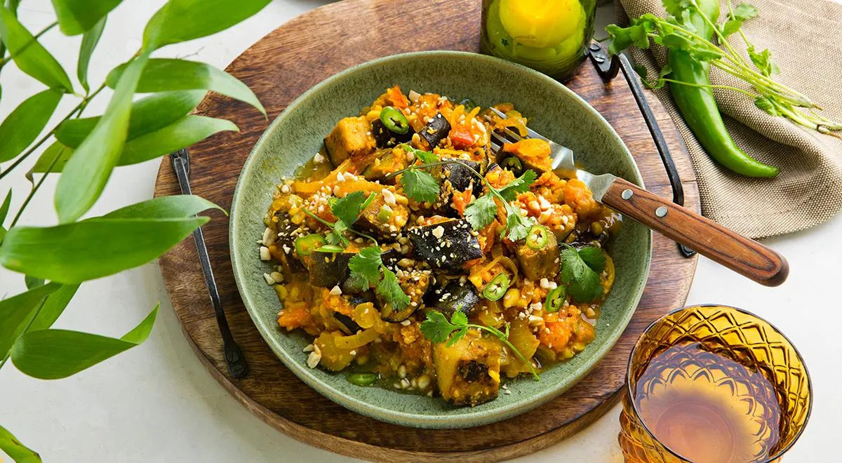 South Indian Eggplant Curry (Kathirikkai Curry) - Walfosbrand.com