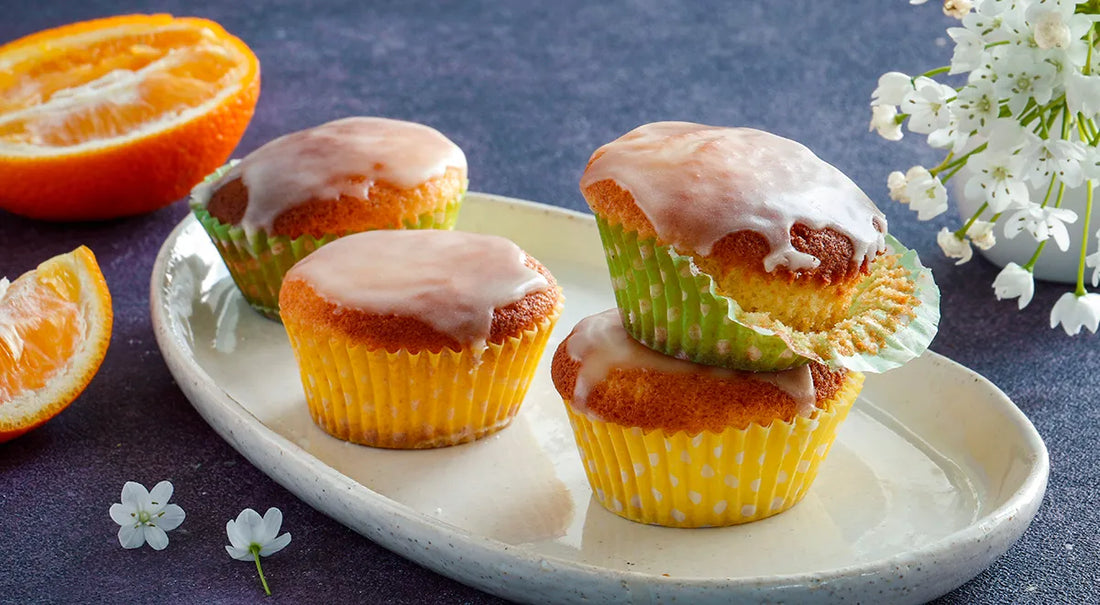 Sour Cream Muffins with Orange Glaze - Walfosbrand.com