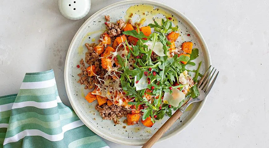 Roasted Pumpkin with Minced Meat and Arugula: A Rustic Autumnal Braise - Walfosbrand.com