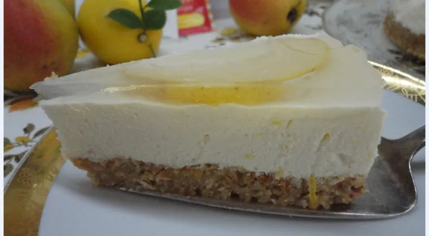 Lemon-Pear Cottage Cheese No-Bake Torte - Walfosbrand.com