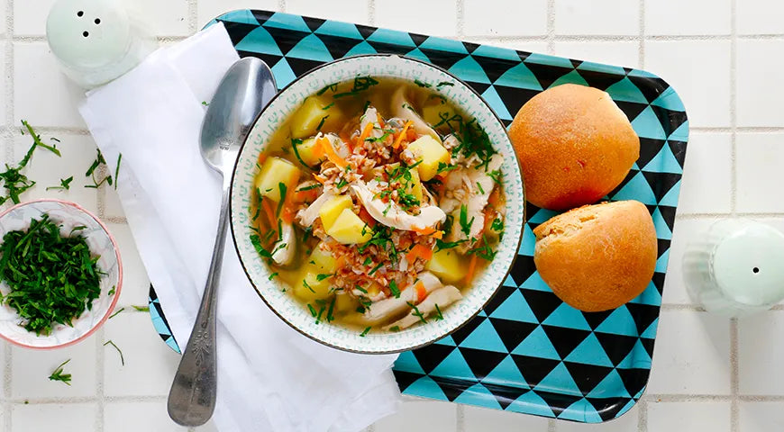 Sup Shakhterky with Buckwheat - Hearty Miner's Soup - Walfosbrand.com