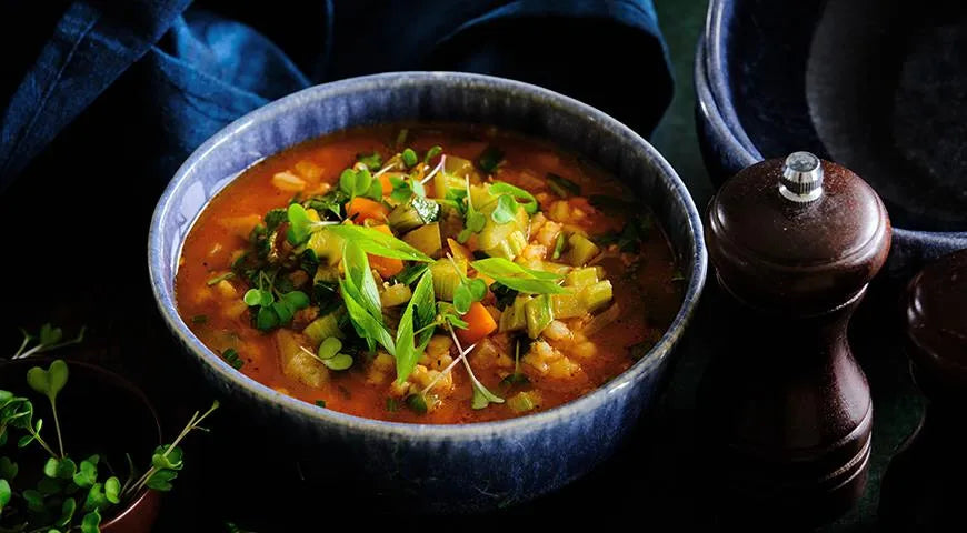 Vegan Rassolnik - Traditional Russian Pickle Soup with Pearl Barley - Walfosbrand.com