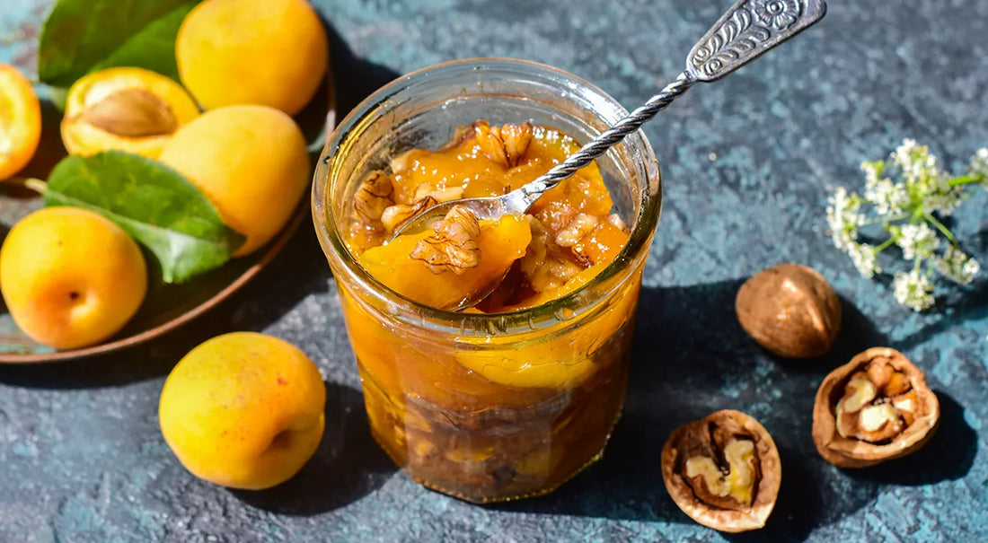 Apricot Jam with Walnuts - Walfosbrand.com