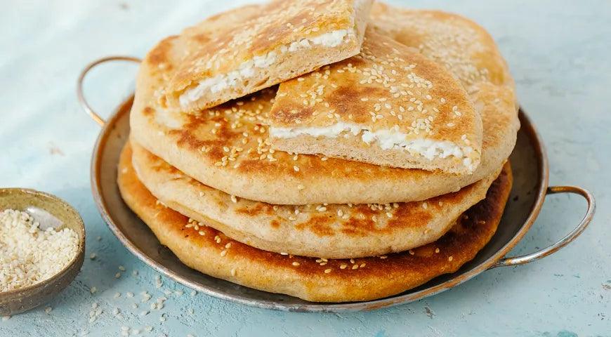 Flatbreads with Adyghe Cheese (A Traditional Russian Delight) - Walfosbrand.com