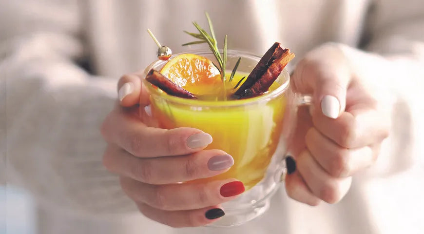 Mandarin Rosemary Mulled Citrus Drink - Walfosbrand.com