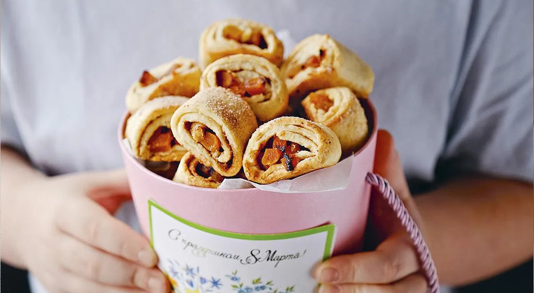 Apricot Filled Curd Pastry Rolls - Walfosbrand.com