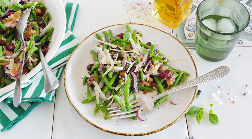 Three Bean and Cheese Salad - Walfosbrand.com