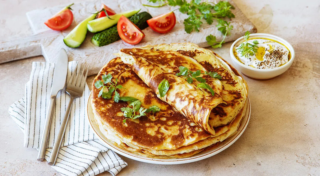 Kefir Pancakes with Caramelized Onions - Walfosbrand.com