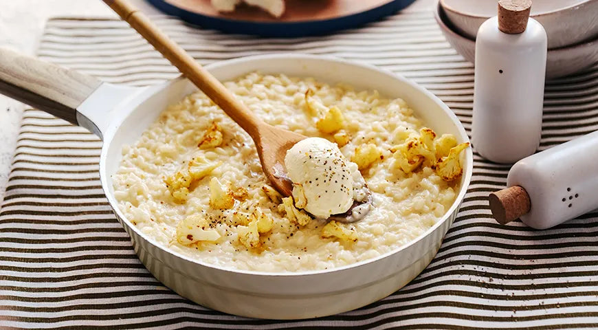 Sublime Risotto with Cauliflower and Creamy Mascarpone - Walfosbrand.com
