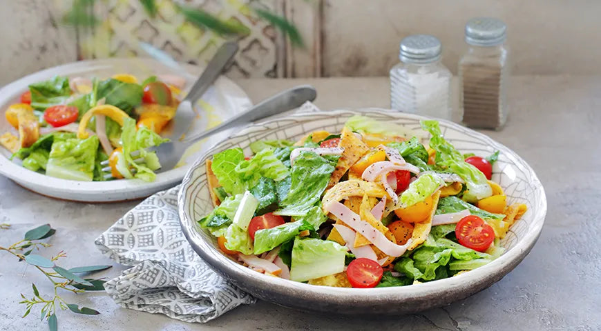 Ham and Omelette Salad - Walfosbrand.com