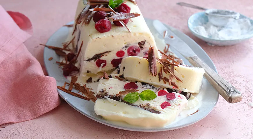 Chocolate and Cherry Semifredo - Walfosbrand.com