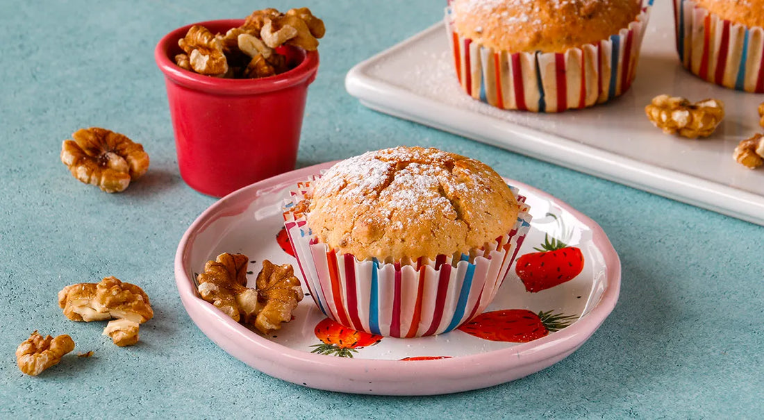 Cottage Cheese Muffins with Walnuts - Walfosbrand.com