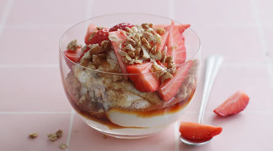 Whipped Cottage Cheese with Muesli - Walfosbrand.com