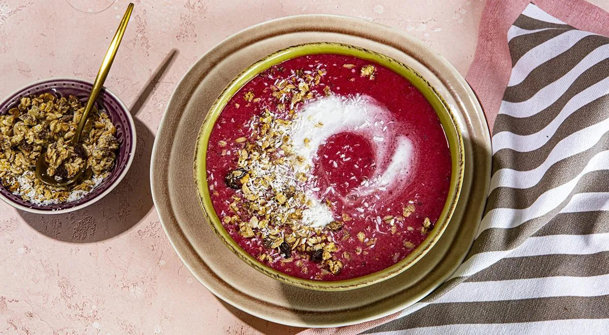 Banana-Berry Smoothie Bowl - Walfosbrand.com