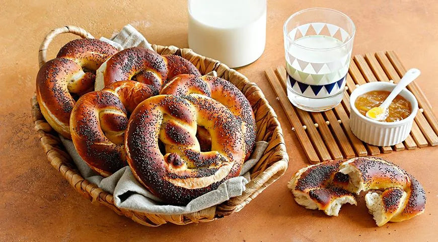Krendel s Makom Classic Russian Poppy Seed Pretzel - Walfosbrand.com