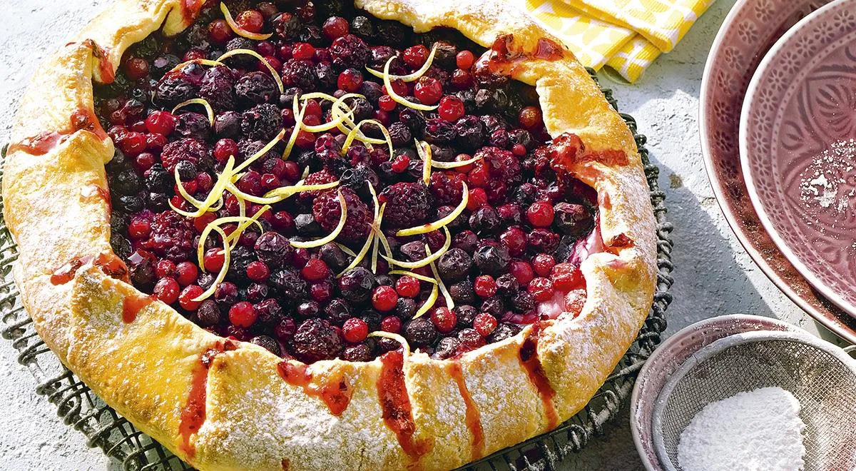 Galette with Cream Cheese and Berries - Walfosbrand.com