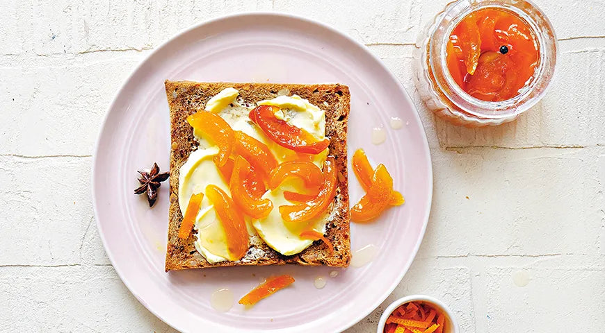 Nectarine Jam with Orange Zest and Spices - Walfosbrand.com
