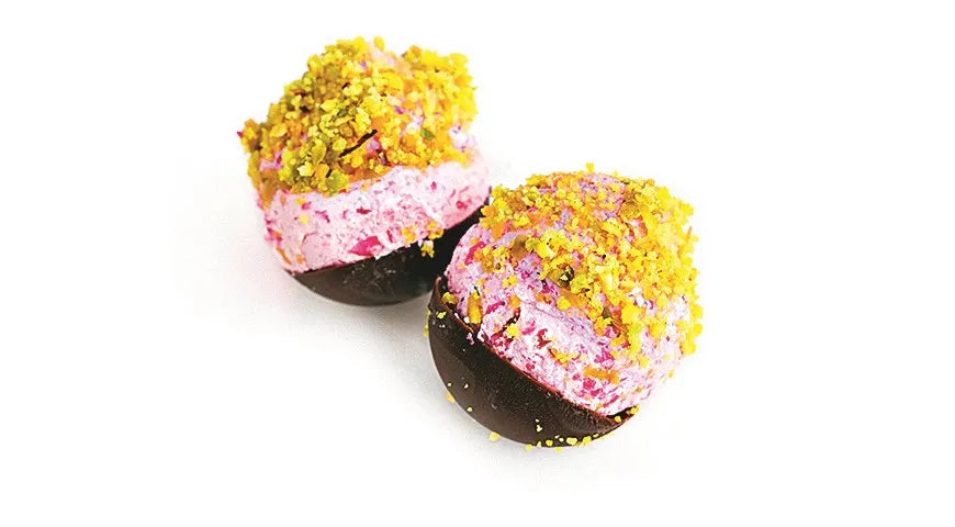 Beet-Pistachio Truffles - Walfosbrand.com