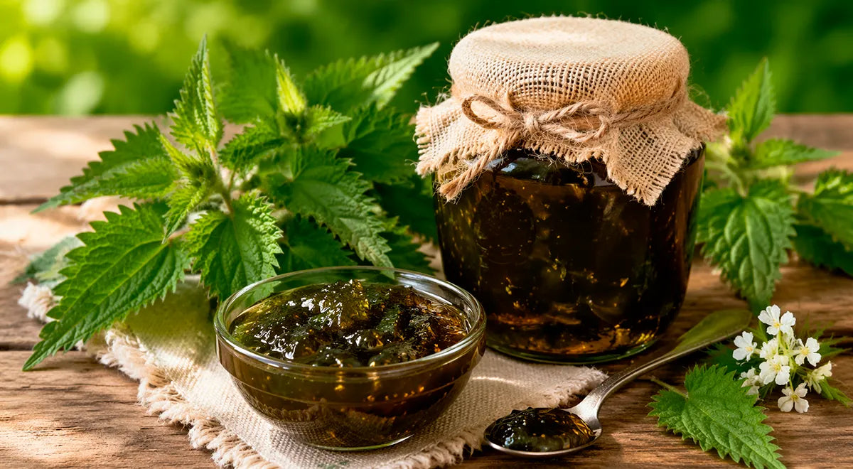 Nettle Jam Recipe with Lemon and Orange - Walfosbrand.com