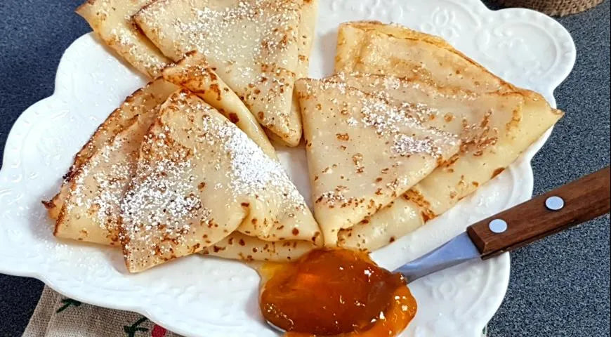 Delicate Cottage Cheese Blini (Thin Curd Pancakes) - Walfosbrand.com
