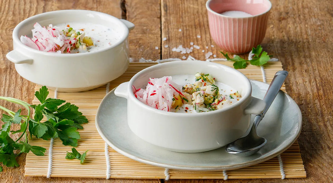 Okroshka with Chicken on Kefir - Walfosbrand.com