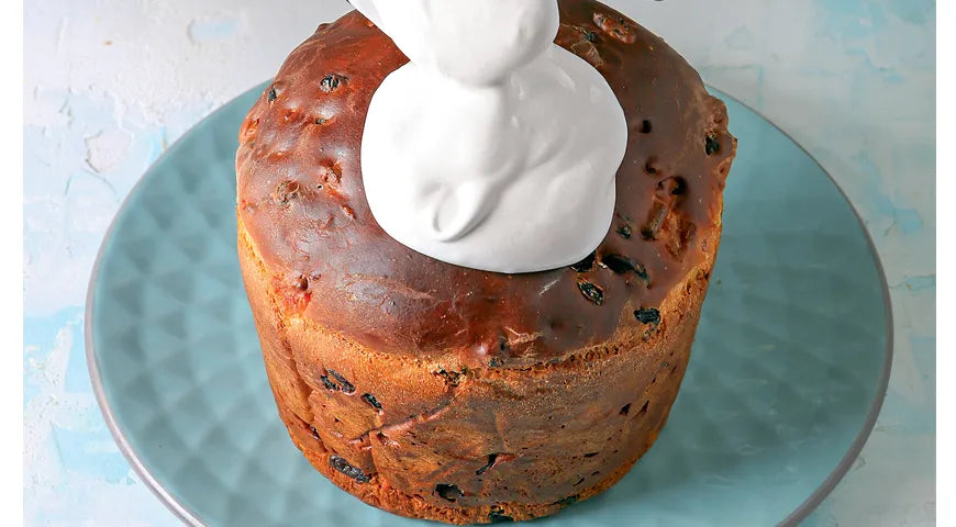 Easter Kulich with Cream (Pashalny Kulich na Slivkakh) - Walfosbrand.com