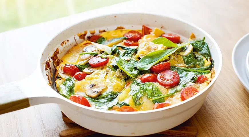 Frittata with Vegetables: A Rustic Italian Egg and Vegetable Skillet - Walfosbrand.com
