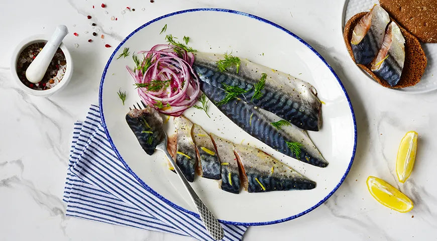 Quick-Cured Mackerel with Gin and Lemon - Walfosbrand.com