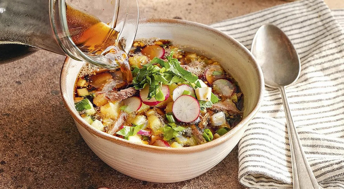 Classic Russian Okroshka with Beef — A Chilled Summer Soup - Walfosbrand.com