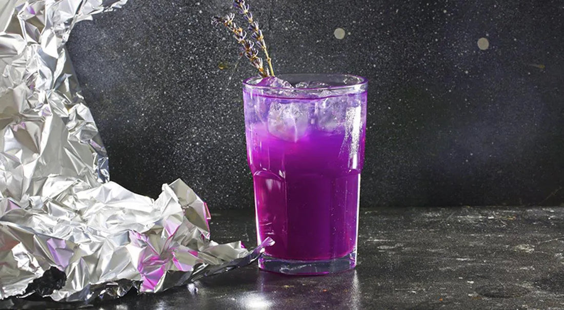 Cosmic Rain — A Cocktail with Tequila and Lavender Syrup - Walfosbrand.com