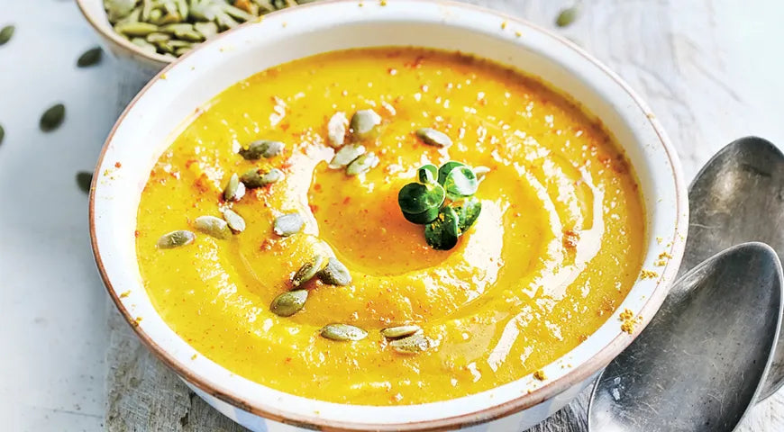 Pumpkin Soup with Ginger and Curry - Walfosbrand.com