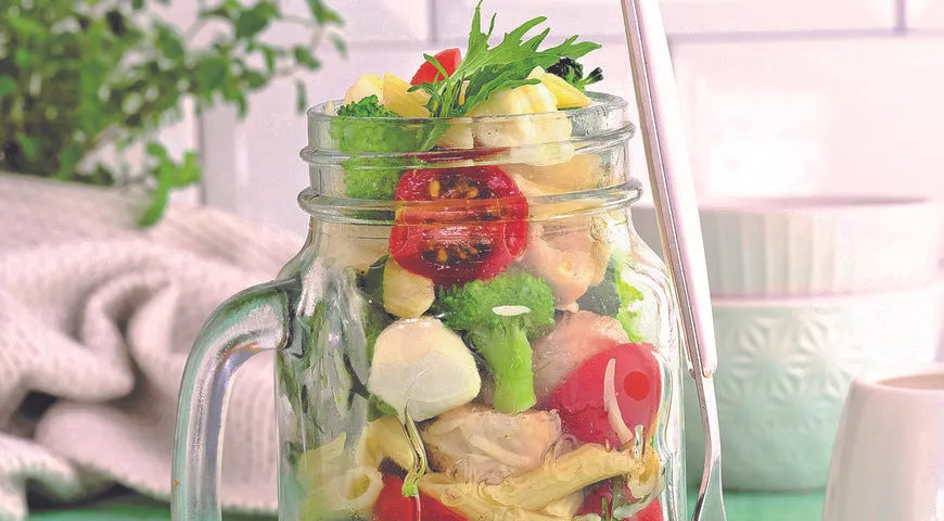 Pasta Salad in a Jar – A Vibrant & Portable Meal - Walfosbrand.com