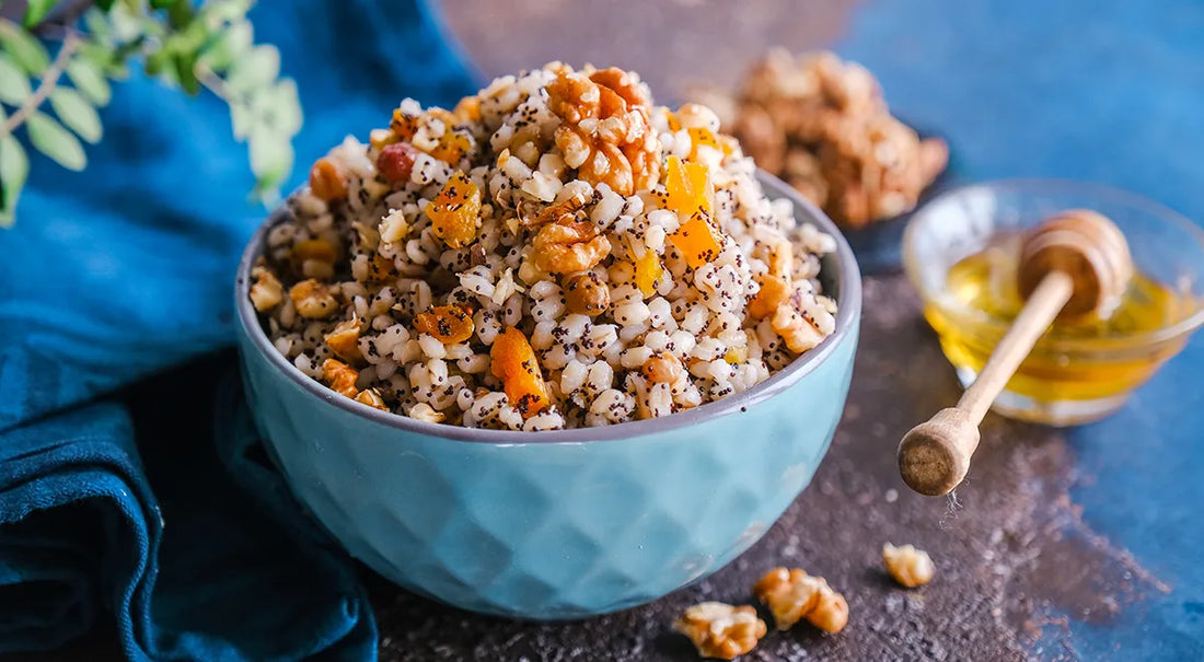 Pearl Barley Kutya: A Traditional Russian Christmas Honey & Poppy Seed Porridge - Walfosbrand.com