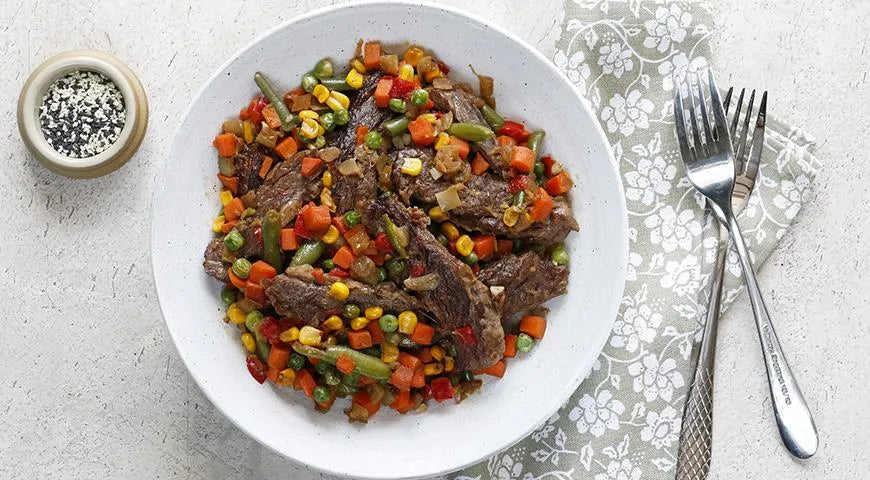 Sizzling Beef Stir-Fry with Fresh Ginger and Seasonal Vegetables - Walfosbrand.com