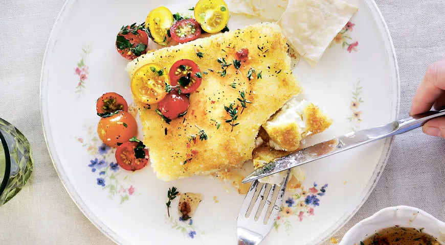 Fried Feta with Spicy Honey - Walfosbrand.com