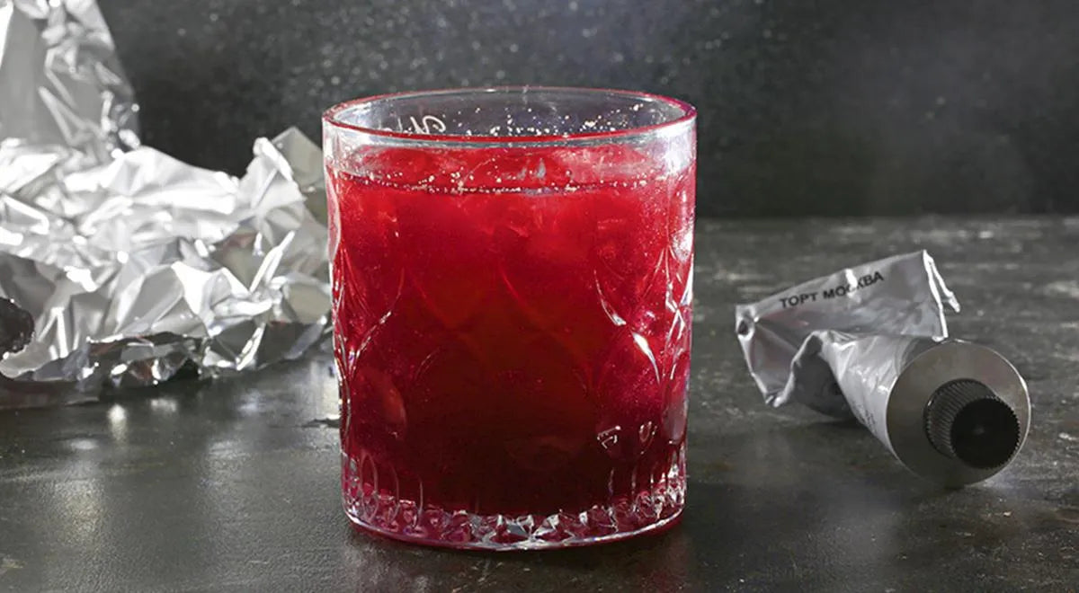Universe Cocktail with Blueberry Liqueur - Walfosbrand.com