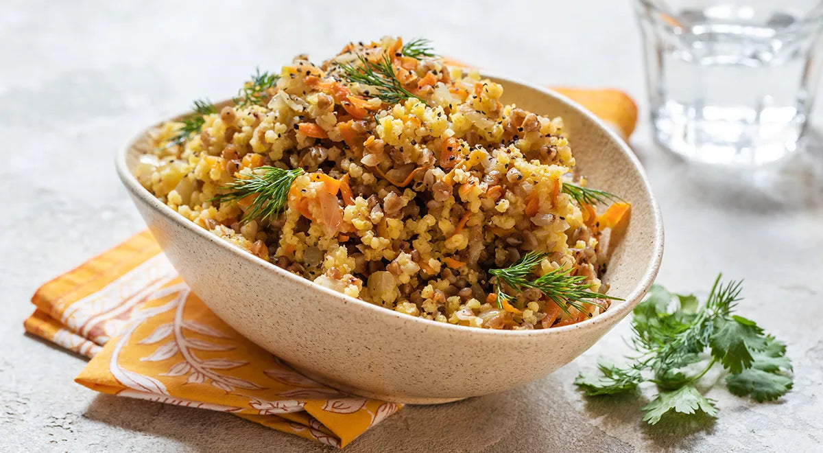 Millet and Buckwheat Kasha Recipe: Rustic Comfort Food - Walfosbrand.com