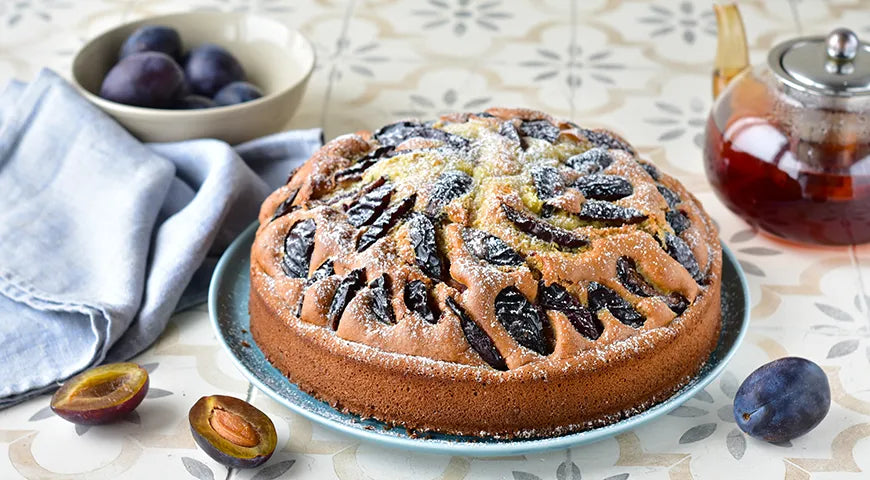 Kefir Plum Cake: A Russian Classic with Tangky Twist - Walfosbrand.com