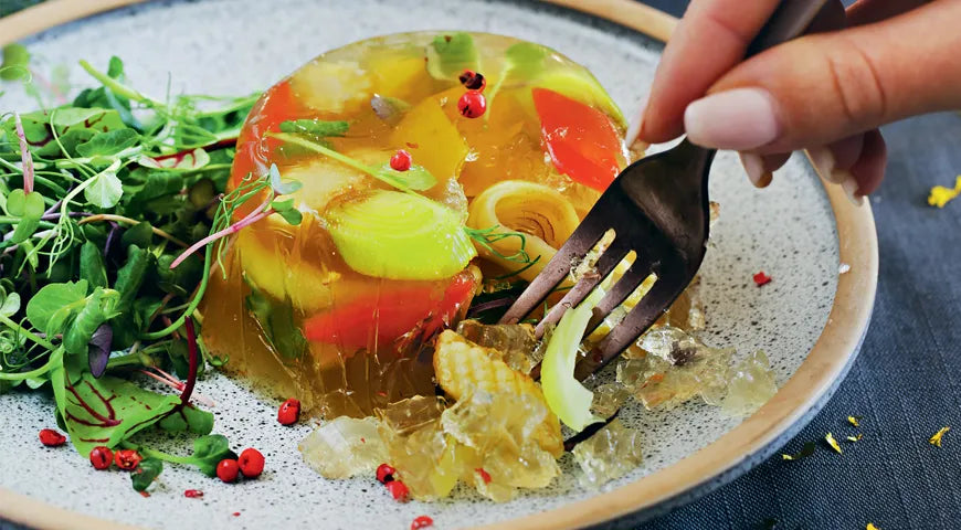 Vegan Aspic with Roasted Vegetables - Walfosbrand.com
