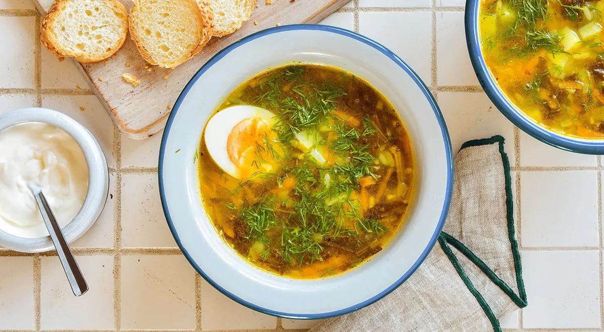 Sorrel Soup with Rice - Walfosbrand.com