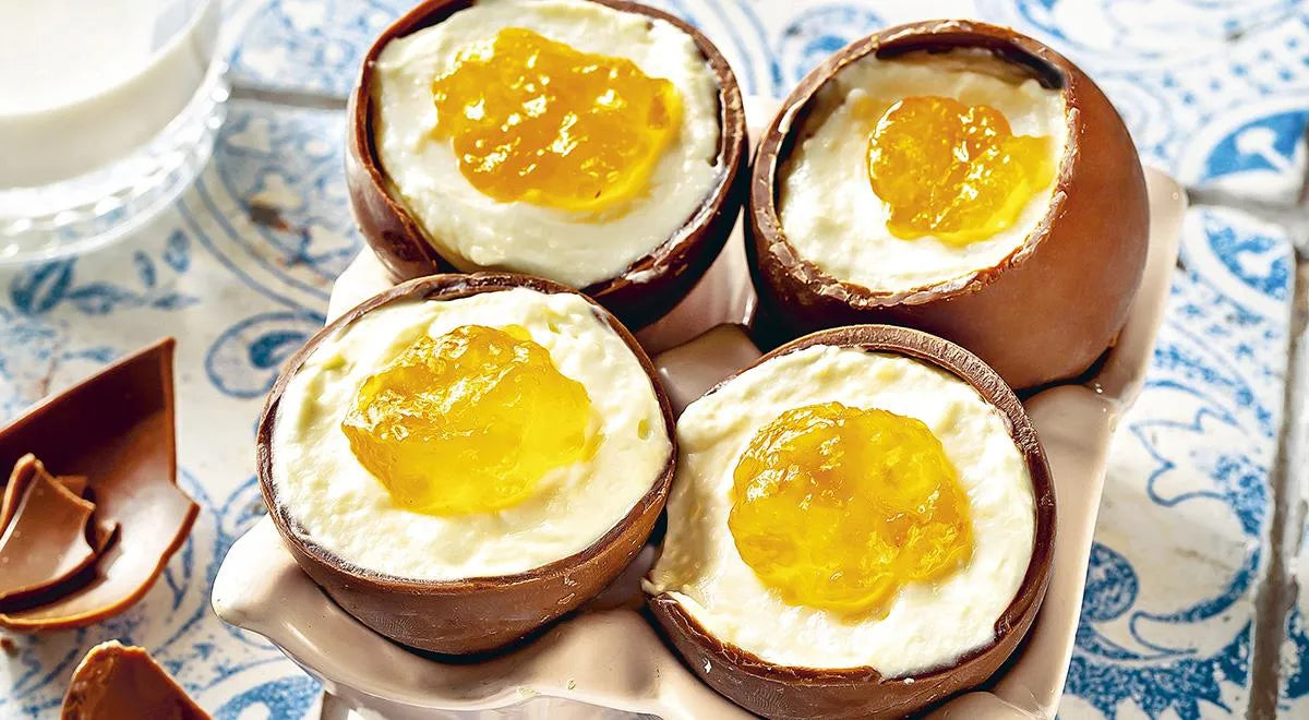 Chocolate Eggs with Apricot Filling - Walfosbrand.com