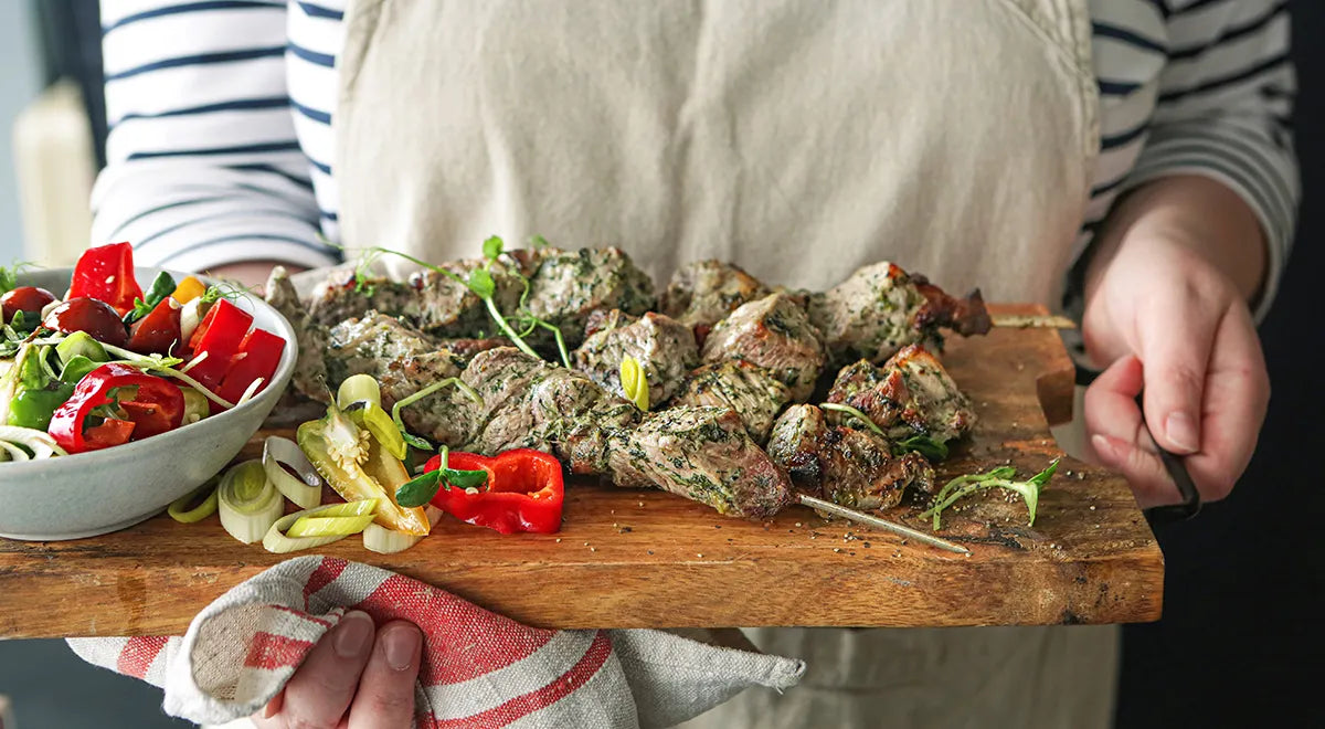 Pork Shashlik Marinated in Kefir - Walfosbrand.com