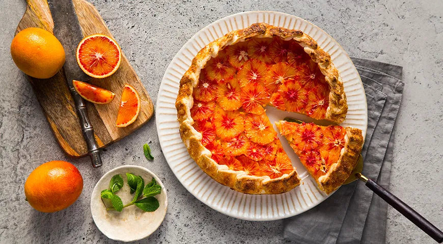 Effortless Open Orange Tart with Puff Pastry - Walfosbrand.com