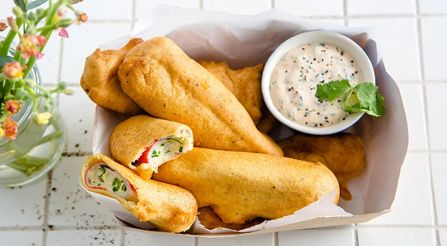 Crab Sticks in Batter with Cheese: A Crispy Russian Delight - Walfosbrand.com