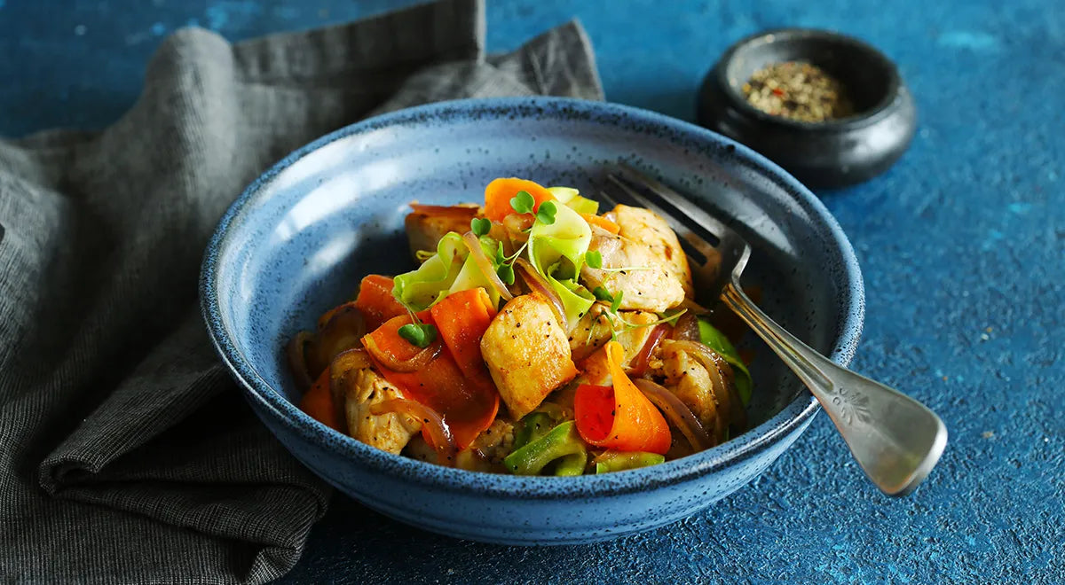 Pan-Seared Chicken Breast with Summer Vegetables: A 15-Minute Healthy Dinner - Walfosbrand.com