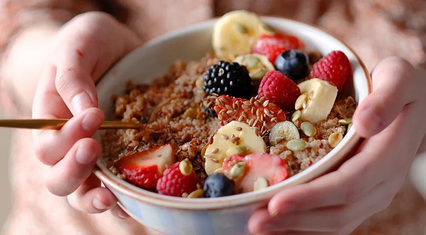 Quinoa with Coconut Milk and Berries - Walfosbrand.com